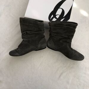 Nine West suede leather ankle boots, women size 6